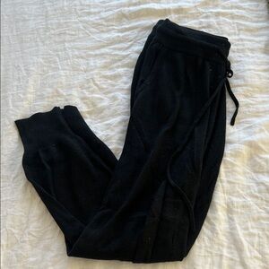 Something Navy Cashmere Blend Sweatpants